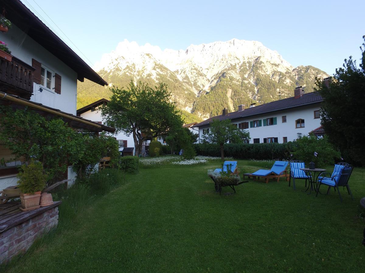 Ferienwohnung Woernerblick Mittenwald Luaran gambar