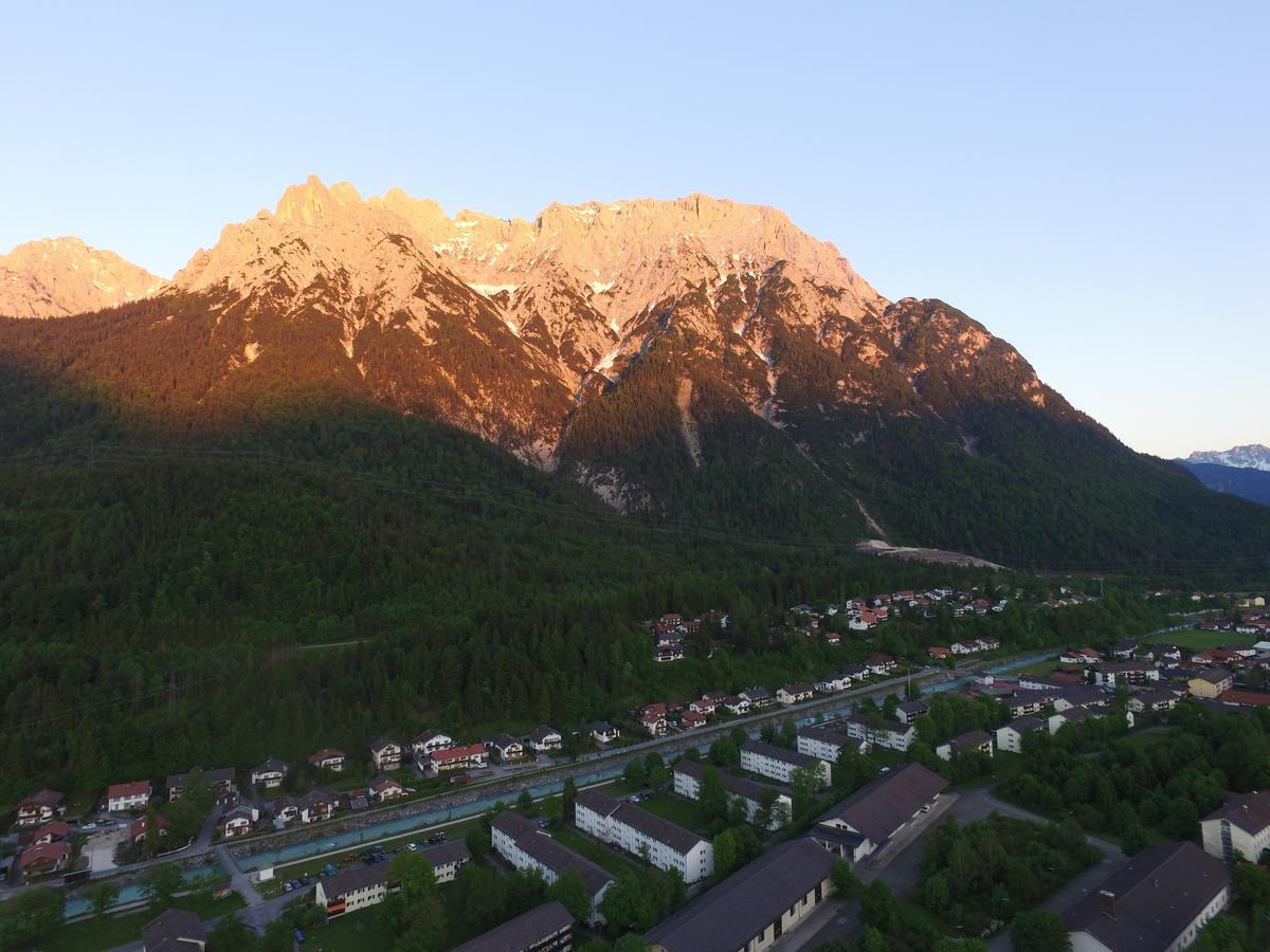 Ferienwohnung Woernerblick Mittenwald Luaran gambar